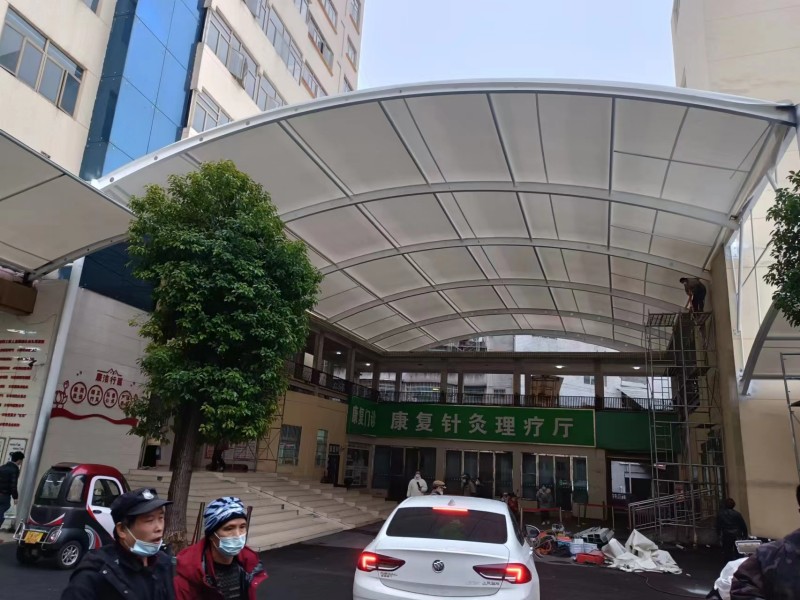 2026永康市推拉棚膜结构一体化厂家，厂区、园区停车棚工程承接